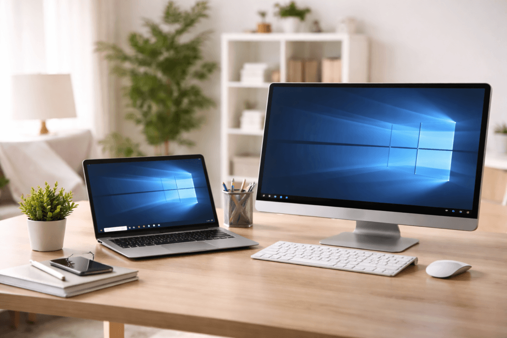 Vente d’ordinateurs portables et PC tout-en-un pour particuliers